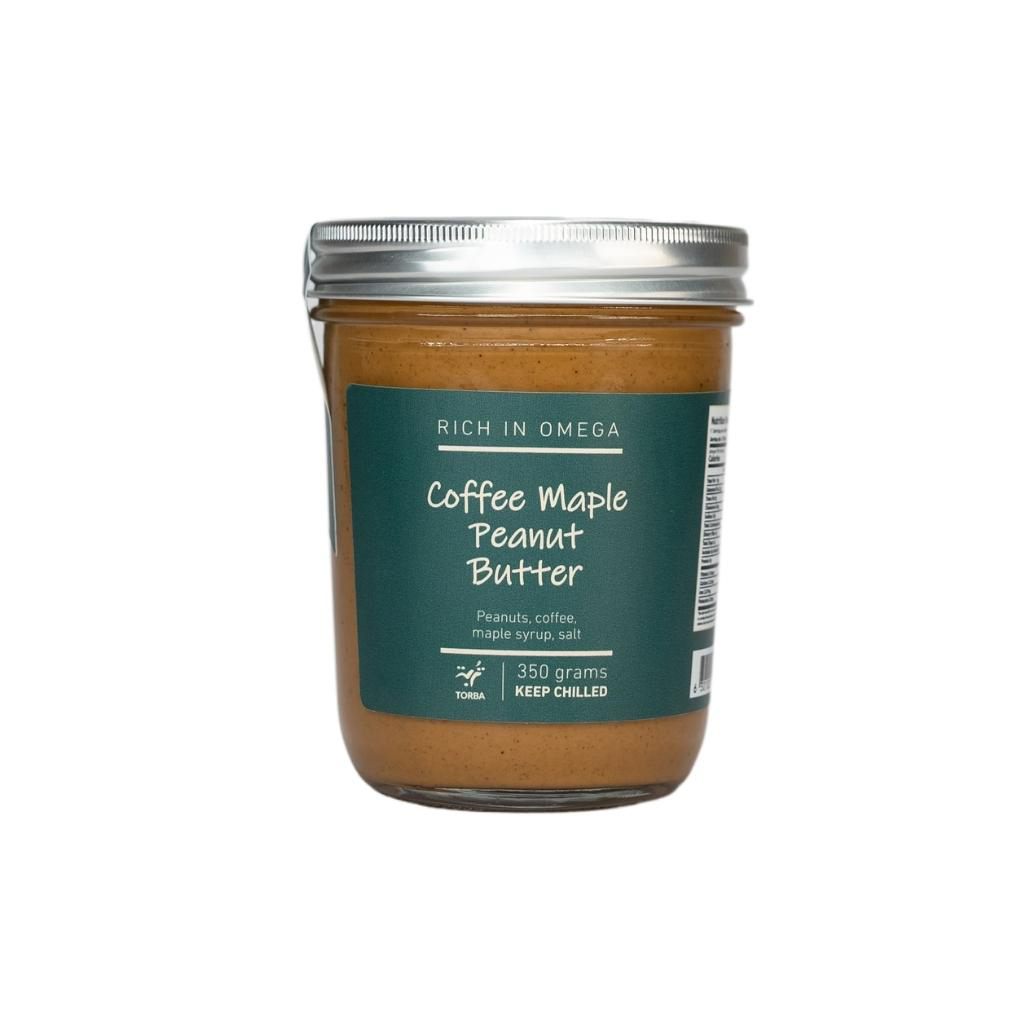 Coffee Maple Peanut Butter ,زبدة الفول السوداني بالقهوة والقيقب