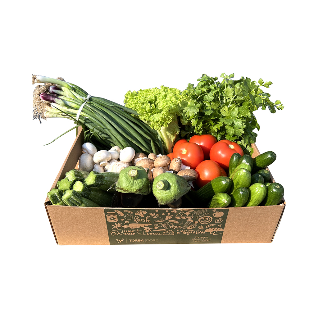 Essential Veggie Box  ,صندوق الخضار الأساسي