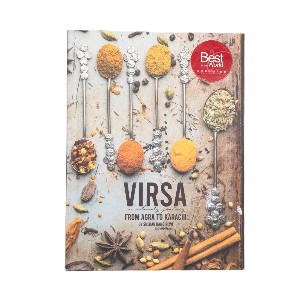 Virsa - a culinary Journey from agra to karachi,كتاب فيرسا - رحلة الطهي