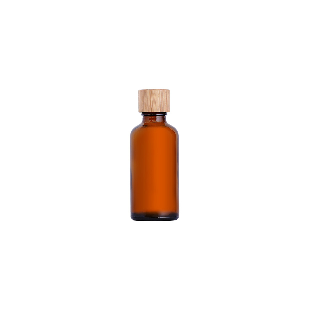 Amber Bottle - Screw Cap 50ml ,زجاجة العنبر
