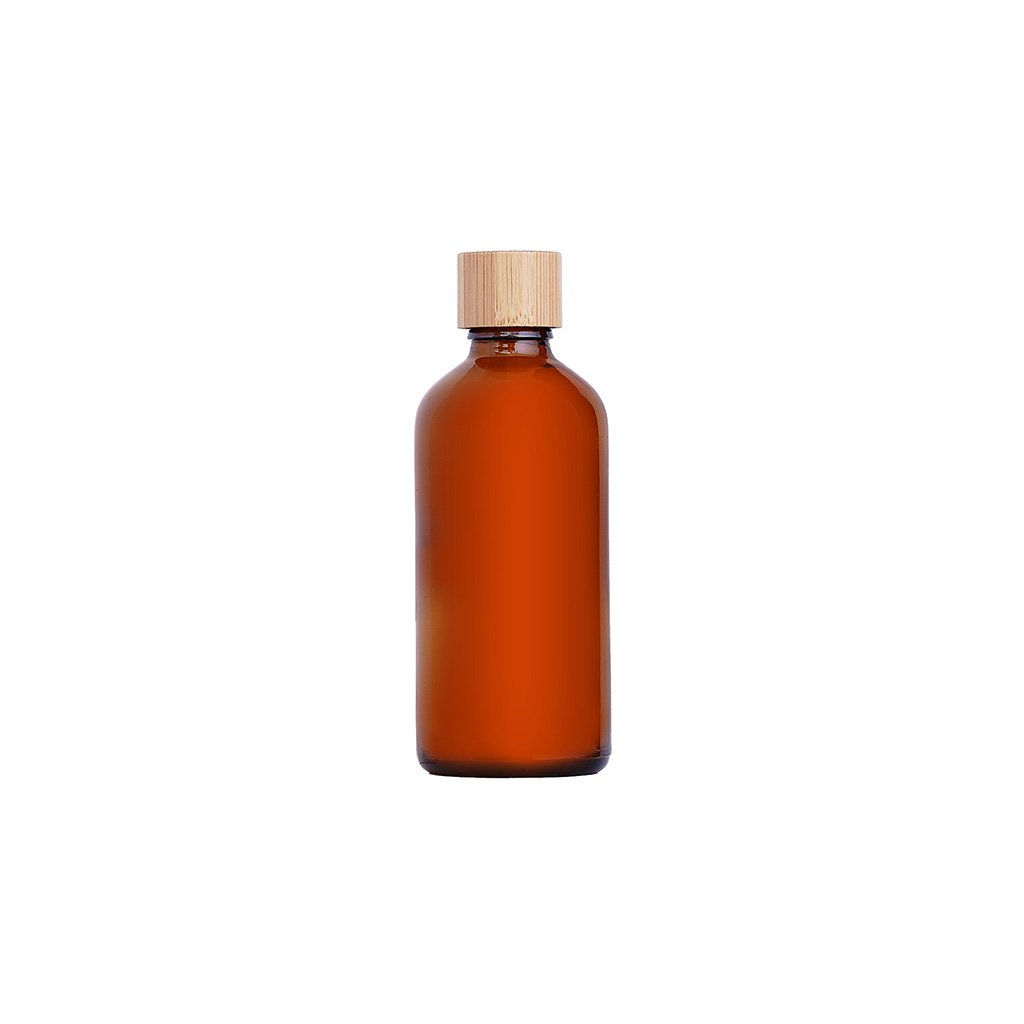 Amber Bottle - Screw Cap 100ml, العنبر زجاجة