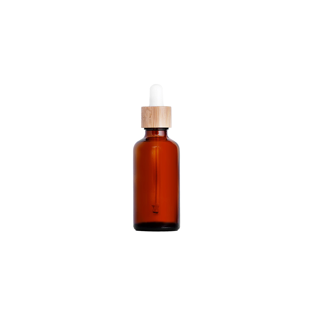 Dropper Amber Bottle 50ml, زجاجة العنبر مع قطارة