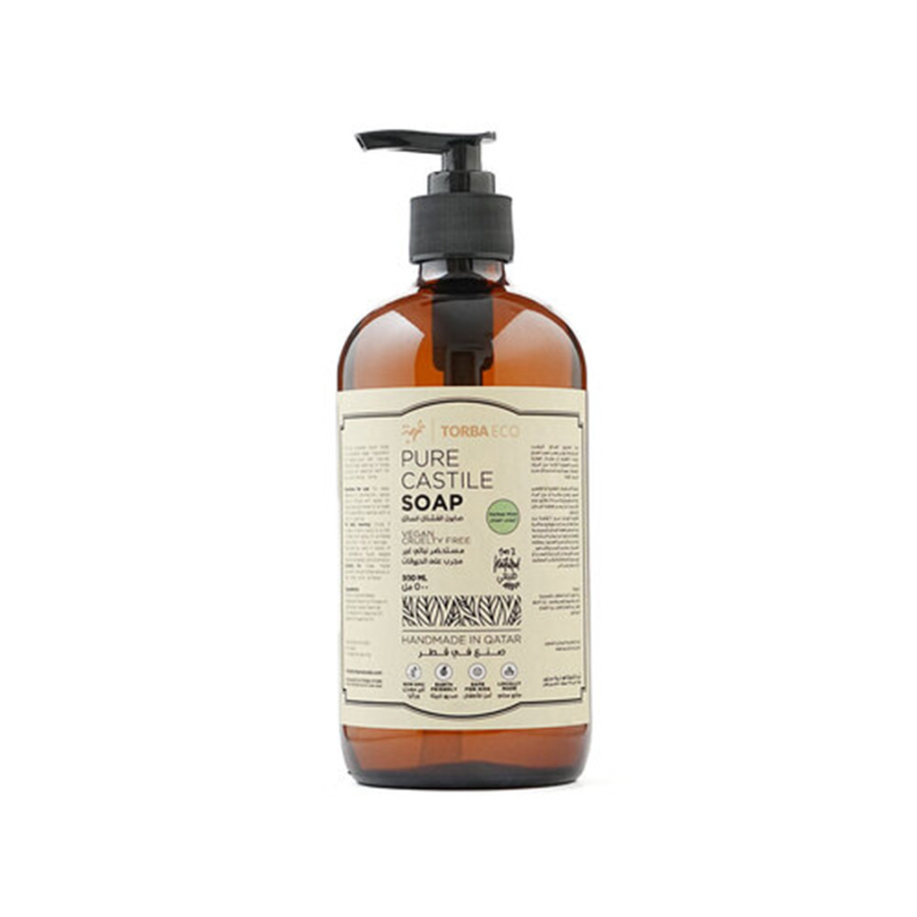 Liquid Castile Soap - Herbal Mint ,صابون قشتالة - نعناع