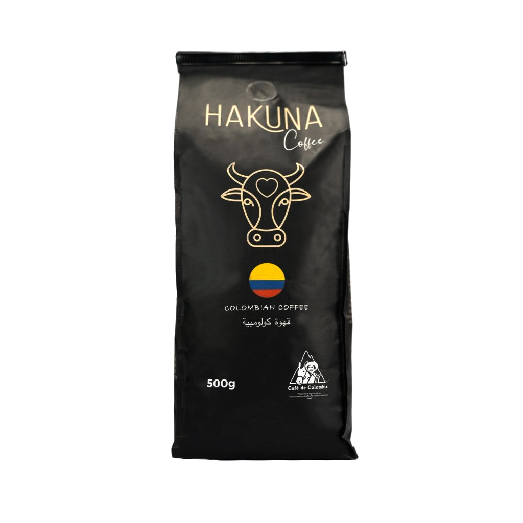 Hakuna Gourmet Coffee Beans ,هاكونا حبوب قهوة مطحونة