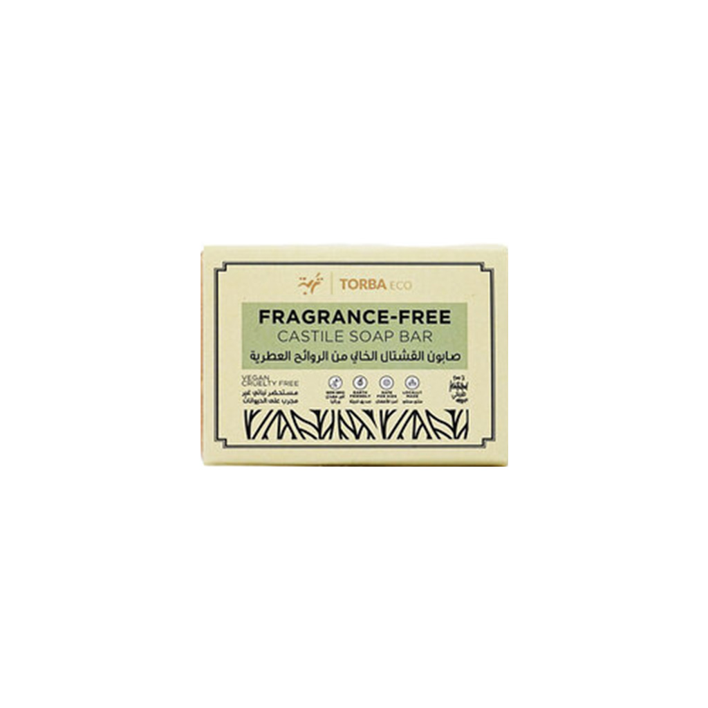 Castile Soap Bar - Fragrance Free ,صابون قشتالة - خالي من العطور