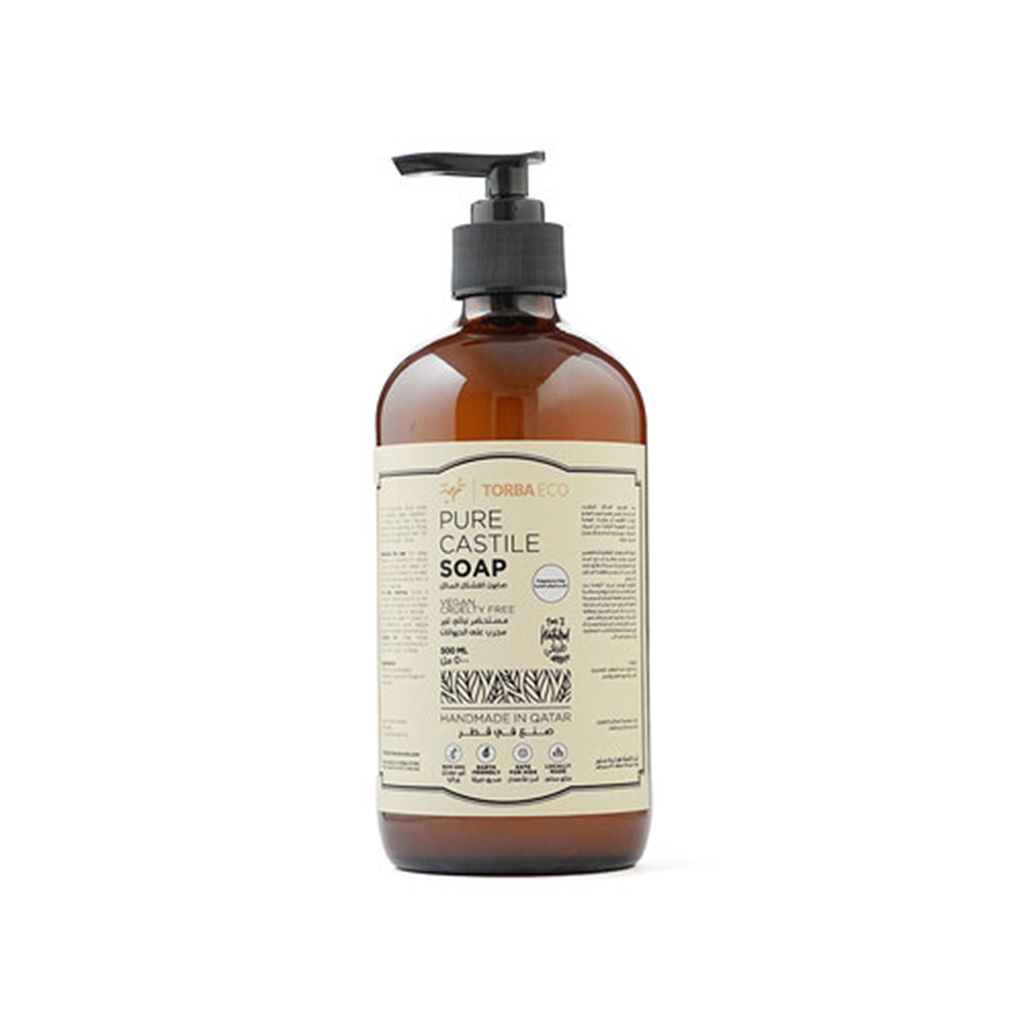 Liquid Castile Soap - Fragrance Free ,صابون سائل قشتالة - خالي من الرائحة