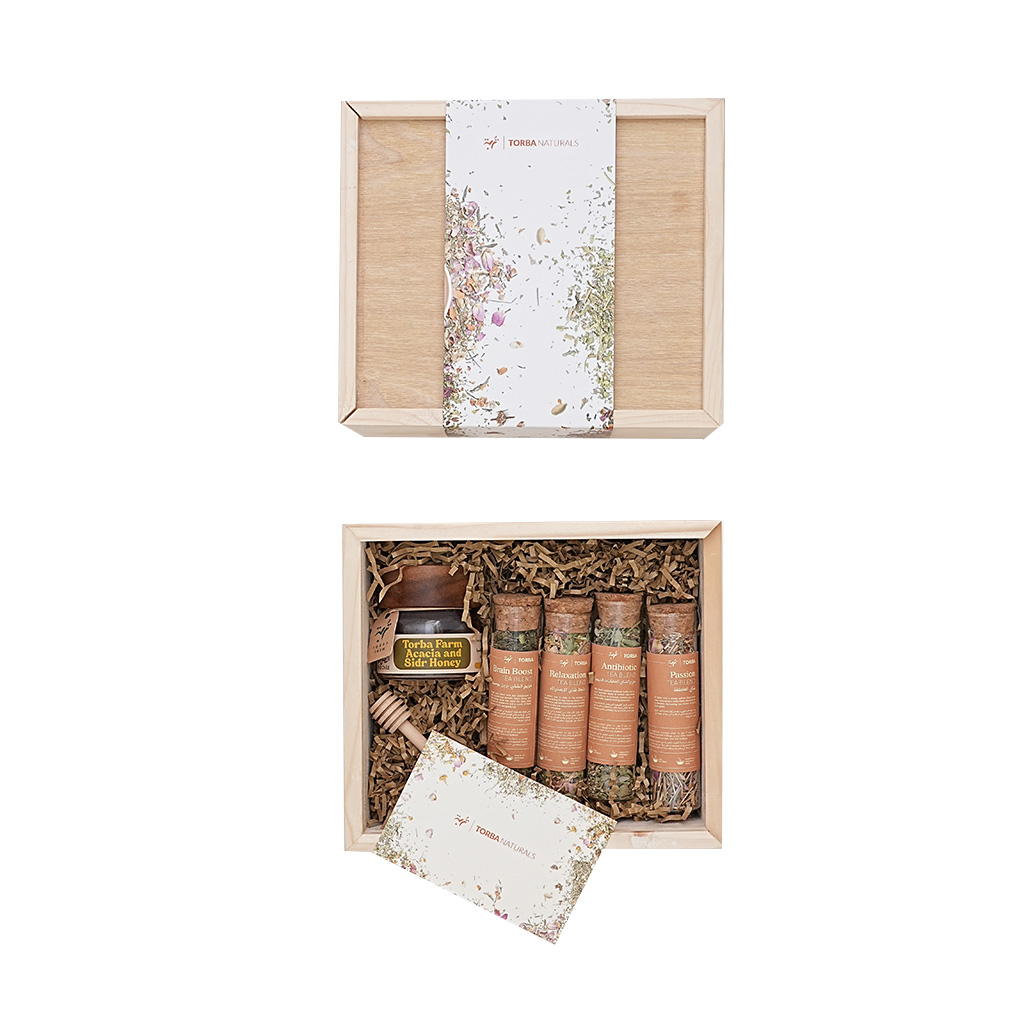 Melange Wellness Tea Gift Box ,علبة هدايا شاي ميلانج ويلنس