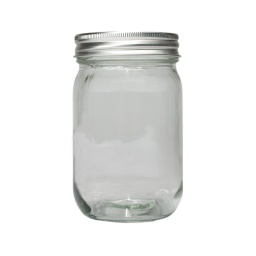 [TFM896] Glass Jar ,جار زجاجي