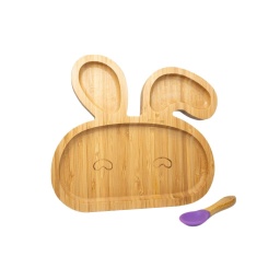 [TFM1442] Bunny Plate ,طبق طعام للأطفال على شكل أرنب